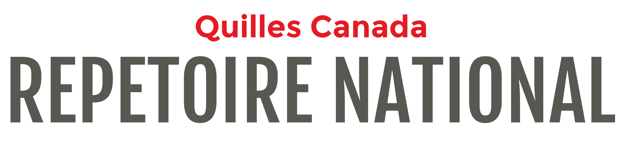 Quilles Canada Logo